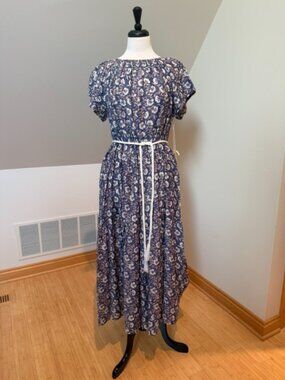 Mirth Vienna Maxi in the "Petunia" floral print